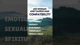 Leo Woman With Taurus Man Compatibility #zodiac #dating #shorts