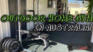 Outdoor Aussie Home Gym Tour 2021