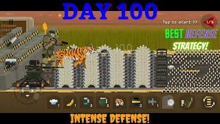 They are coming DAY 100 gameplay | INTENSE DEFENSE