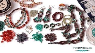 June Kit Subscription Box - DIY Jewelry Making Tutorial by PotomacBeads