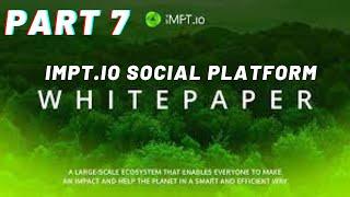 IMPT.io shopping platform and deep linking | IMPT.io social platform || Token Details @CryptoSattar