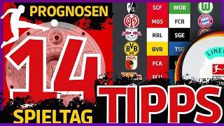 14. Spieltag Bundesliga 2024/25: Prognosen & Analysen!