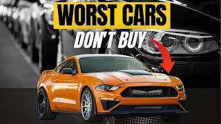 18 WORST Cars That NO ONE Buys According to Consumer Reports I Car Care Pro