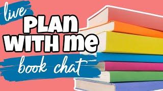  LIVE PLAN WITH ME | Chatting About Books