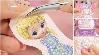 Super Satisfying ASMR Diamond Painting : Sanrio Cinnamoroll Curomi and Disney