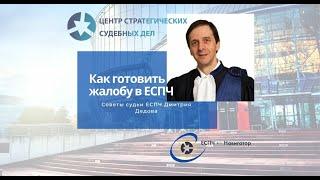 Вебинар с участием судьи ЕСПЧ - Как готовить жалобу в ЕСПЧ