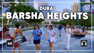 Dubai  4K Walk Tour! | Barsha Heights (Tecom) 60fps