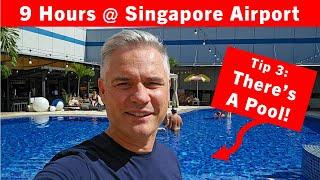 9 Hours at Singapore Airport - What To Do.