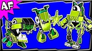 Lego Mixels GLORP CORP Series 3: Glomp, Glurt, Torts 41518 41519 41520 Stop Motion Set Review