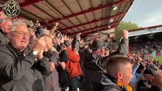 Sasa Kalajdzic 88th minute WINNER vs Bournemouth with Wolves Fans Celebrating