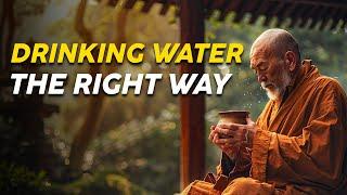 The Right Way to Drink Water99% of People Are Doing It Wrong | Buddhist Wisdom