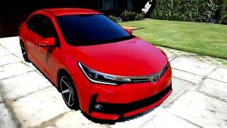 GTA V | TOYOTA COROLLA 2019 REVIEW AND TEST DRIVE | GTA 5 CAR MOD #2 |