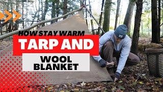 5 Tips to Camping with a Wool blanket and Tarp