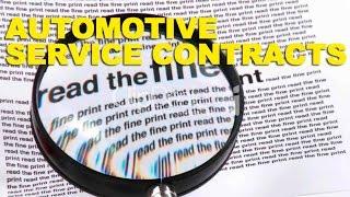 Automotive Service Contracts -ETCG1