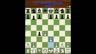 Opening trap in Queen's Gambit Accepted #chess #chessopeningtraps #QGA