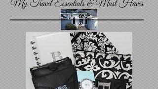 TRAVEL ORGANIZATION: Bre's LifeStyle - Travel Essentials & Must Haves