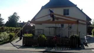 Carport Montage, Aufbau Burscheid Zimmerei Ribbeck