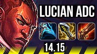 LUCIAN & Nami vs CAITLYN & Morgana (ADC) | 11k comeback, 71% winrate, 48k DMG | EUNE Master | 14.15