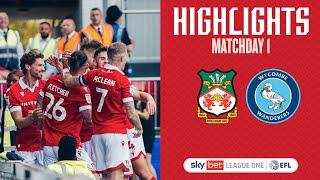 HIGHLIGHTS | Wrexham AFC vs Wycombe Wanderers