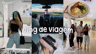 vlog de viagem *preparativos, estrada, férias*