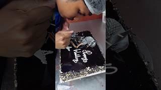 Good Hand writing in cakes | #shorts #maadascakesandbakes