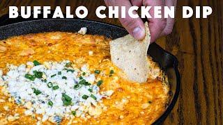 Buffalo Chicken Dip with Homemade Smoked Chicken