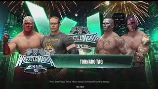 WWE 2K24 King Henry And Red Sun Vs Sid Punky And Joey The Punky Boyz