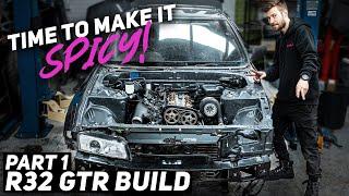 The Build Begins! Full Engine Bay Overhaul - BIG POWER R32 GTR Build Part 1