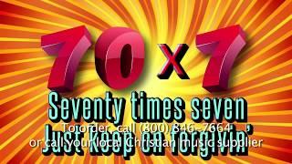 Seventy Times Seven (70 x 7) (Lyric Video) | Here for the Gold [Ktunez Praise]
