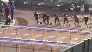 Devon Allen - Sr  Brophy Prep 2013 Arcadia Invitational 110hh 13.78w