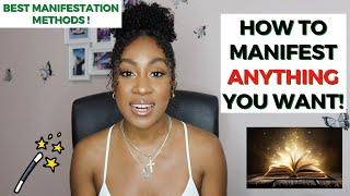 HOW TO MANIFEST | THE BEST MANIFESTATION TECHNIQUES | NEW MOON RITUALS | SADICKASPEAKS