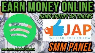 EARN MONEY ONLINE USING SPOTIFY AND SMM PANELS  [$1000+ PER MONTH] • Yon World