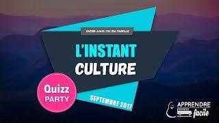 QUIZZ Party  - septembre 2017