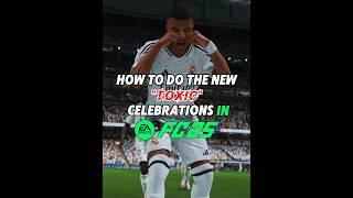 How To Do New Toxic Celebrations In FC 25 #eafc25 #easportsfc25 #celebration #celebrations