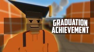 Unturned - HOW TO GET GRADUATION CAP & ACHIEVEMENT!