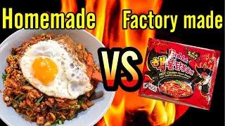 Learn how to make DIY Spicy Korean Noodle | FIRE NOODLE