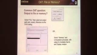 CRISM Analysis Toolkit (CAT)