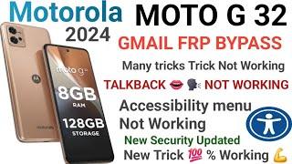 Moto g32 frp bypass  |Moto g32 frp bypass without talkback