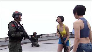 Special Forces Movie:Female soldier fights multiple terrorists,defuses a bomb,and rescues hostages.