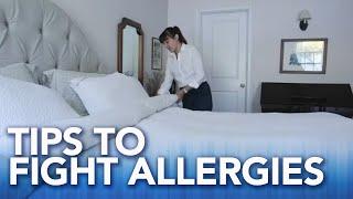 Tips for fighting allergens in your home