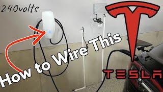 Installing Tesla Wall Connector DIY | Step by Step Detailed Installation