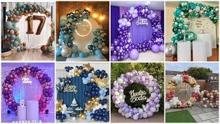 Birthday decoration ideas at home|| Balloon decoration ideas