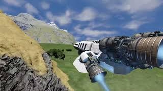 Space Engineers - Vector Thrust Science Cruiser (Amazement)