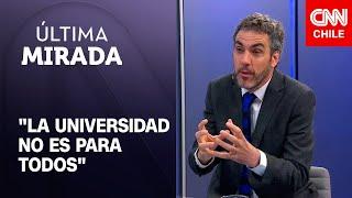 Francisco Covarrubias aborda el presente de la educación superior en Chile