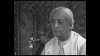 On change and destiny | J. Krishnamurti