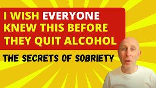 Stop Drinking Secrets - 5 Awesome Tips in 5 Minutes