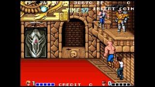 How to climb up Willy Mackey's Balcony [Double Dragon I Arcade Trick]