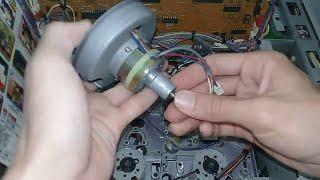 Victor/JVC BR-7000 Duplicator VCR part 3 : Capstan motor repair