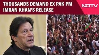 Imran Khan News | Thousands Defy Roadblocks In Rally, Demand Pakistan Ex PM Imran Khan's Release