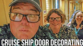 Cruise Ship Cabin Door Decorations / Walking The Hallways for Ideas / Amazing Creative Designs 2024